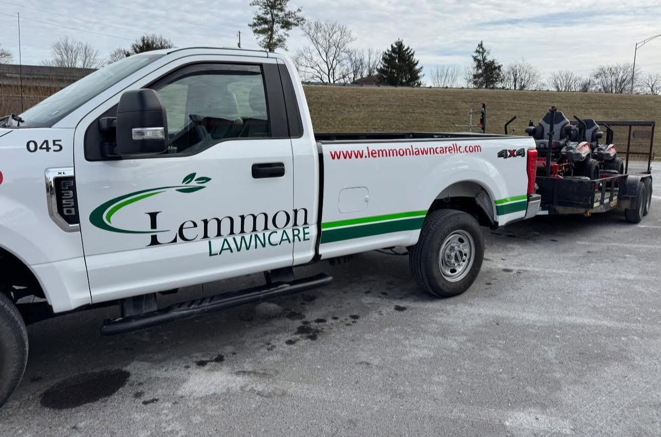 Lemmon mowing truck and mowers